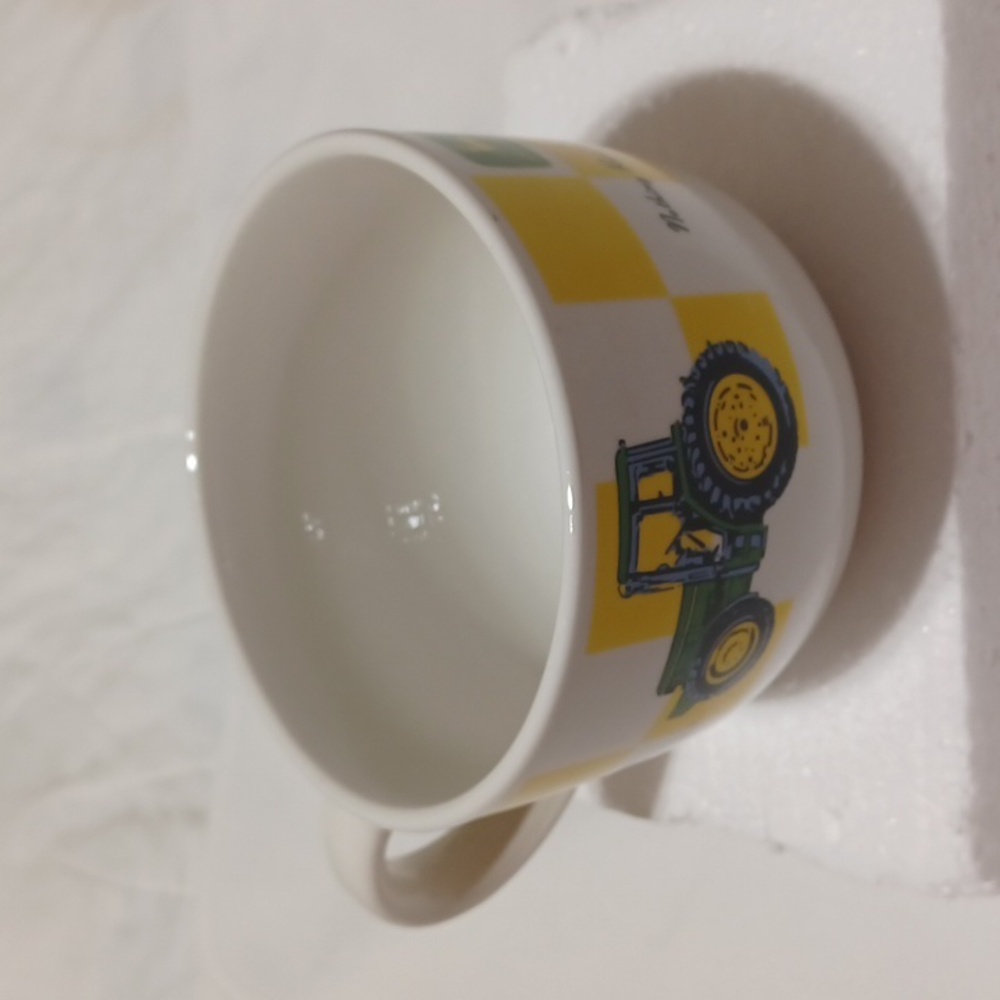 JOHN DEERE Jumbo Soup Chili Mug‎ Mug 28oz "Nothing Runs Like A Deere"